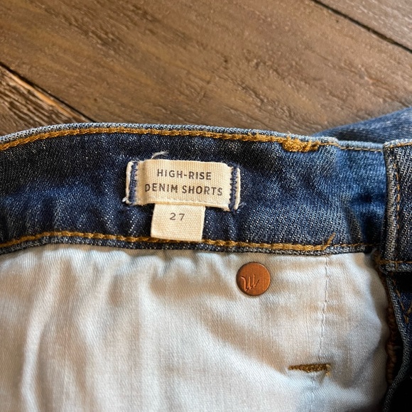 NWT Madewell Denim Shorts size 27 - Picture 13 of 14
